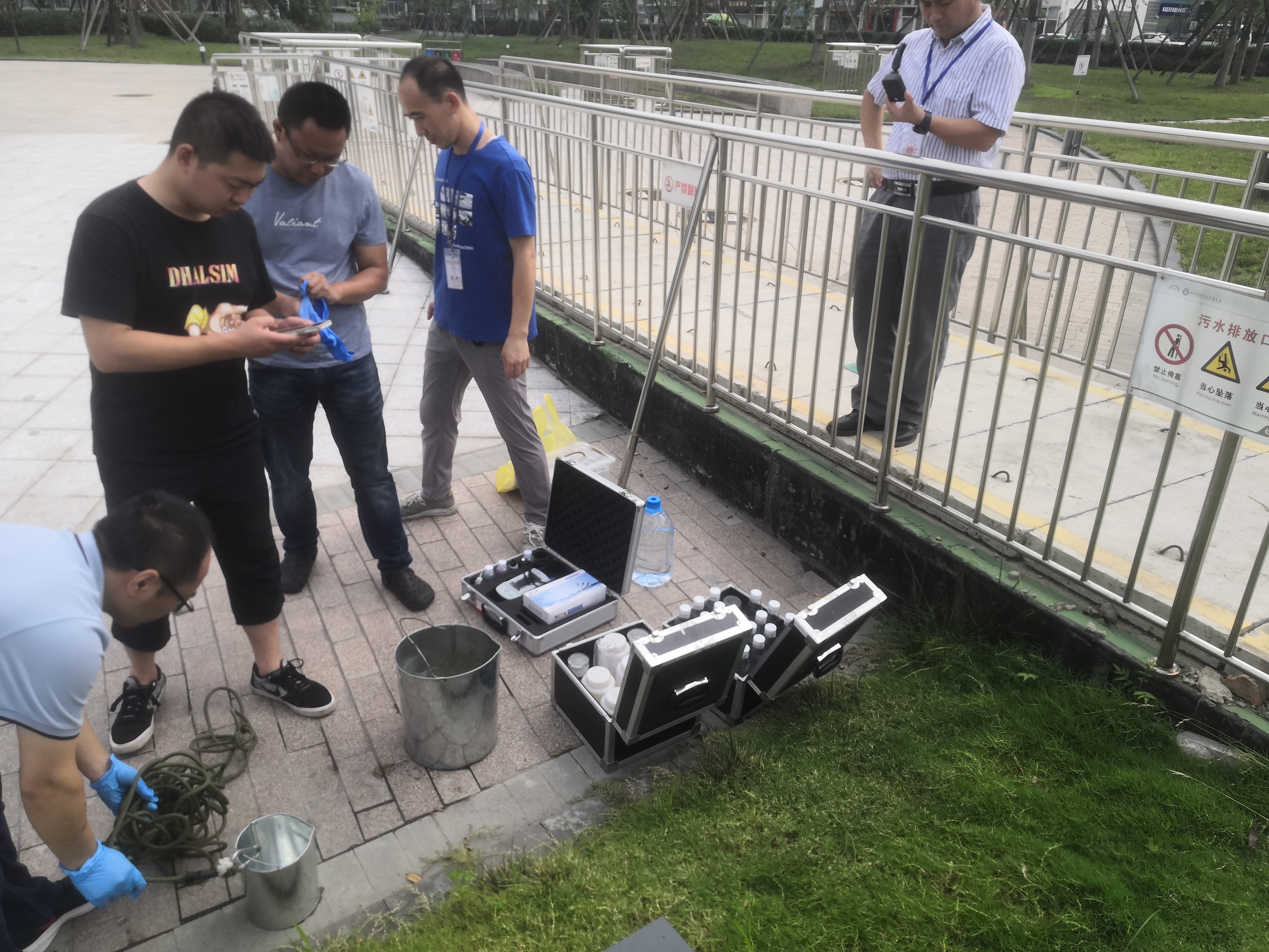 2021年8月6日，四川博水環(huán)保  在雙流空港醫(yī)院污水處理站，開展污水處理站應(yīng)急演練